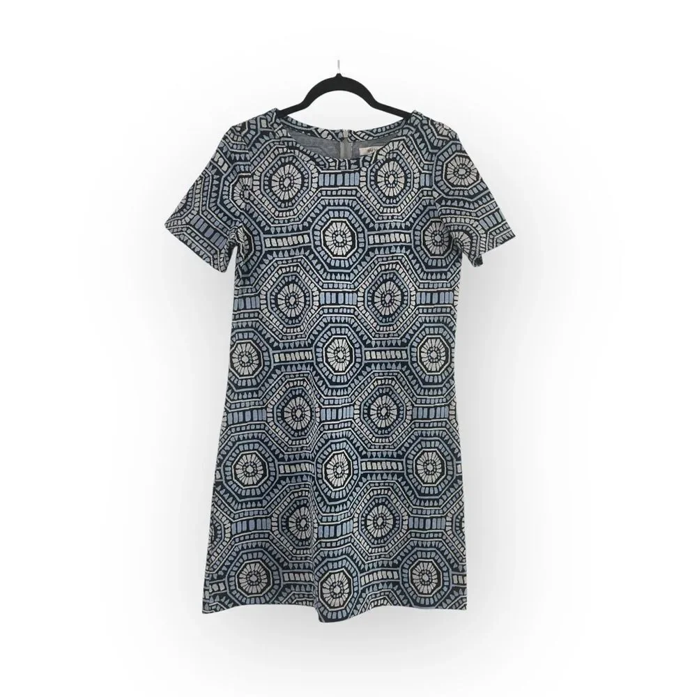 TYLER BOE Morgan Jacquard Dress in Hydro Size Small - Picture 4 of 7